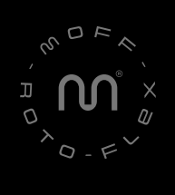 Logo de Rotoflex Moff, empresa especializada en empaque flexible y rotograbado